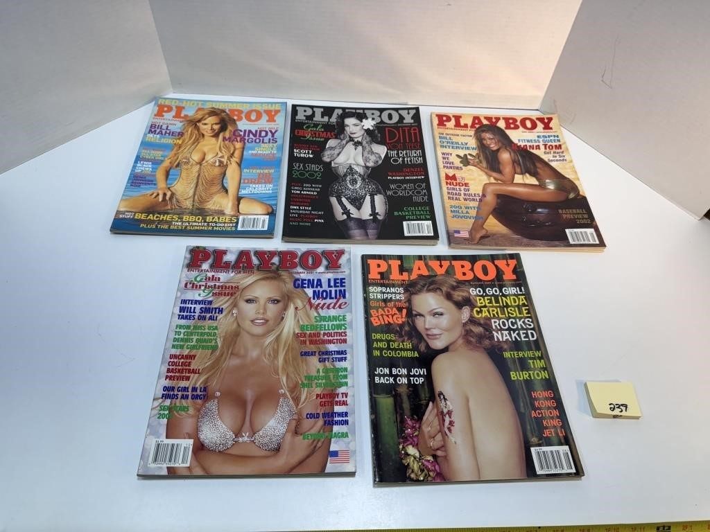 5 Great Condition magazines