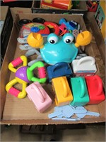 assorted baby/toddler toys