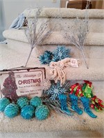 Teal Christmas Decor