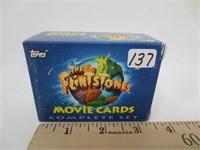 1994 Flintstones movie cards, complete set