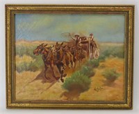 A.L. Jetter Western Painting