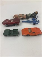 Vintage Mixed Brand Toy Cars