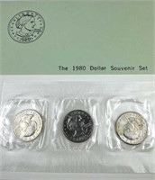 1979-80 US Susan B. Anthony $1 Souvenir Set