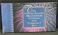 2000 US Millennium Coinage & Currency Set Sealed