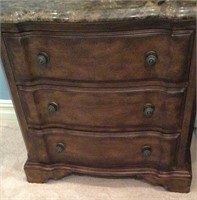 BernHardt MarbleTop  Nightstand.