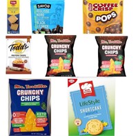 8Pcs Snack Variety Lot B/B 01/2024