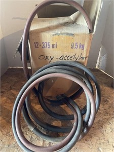 Length of oxy-acetylene hose.