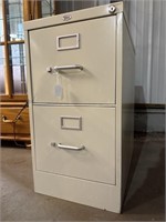 2 drawer Office Depot metal file cabinet