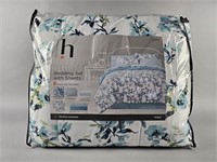 New Home Expressions 8pc Queen Bedding Set