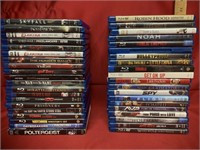40 Blu-Ray movies- big titles