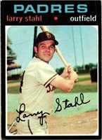 1971 Topps Baseball High #711 Larry Stahl