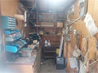 All Contents of work Shop in and on Cabinet,
