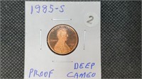 1985s DCAM Proof Lincoln Head Cent lb7002