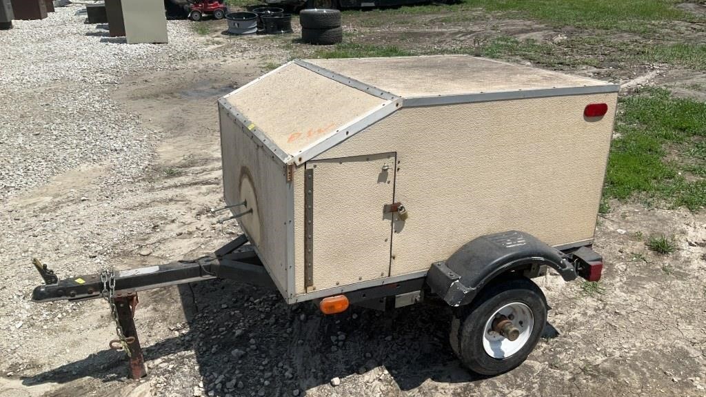 Motorcycle trailer, tire size 4. 8-8 box size 53