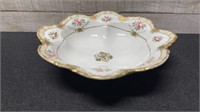 Nippon Dish Lots Of Gold 7.5" Across
