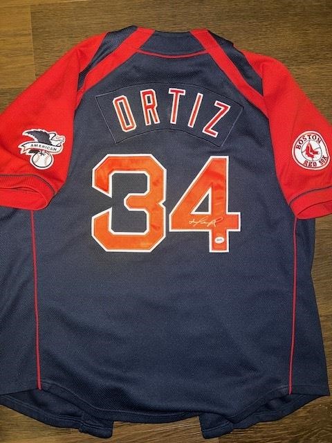 Red Sox David Ortiz Signed Jersey with COA