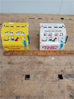 Vintage Pull Lever & Learn Toys