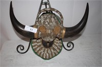 MOUNTED HORNS AND HOOF