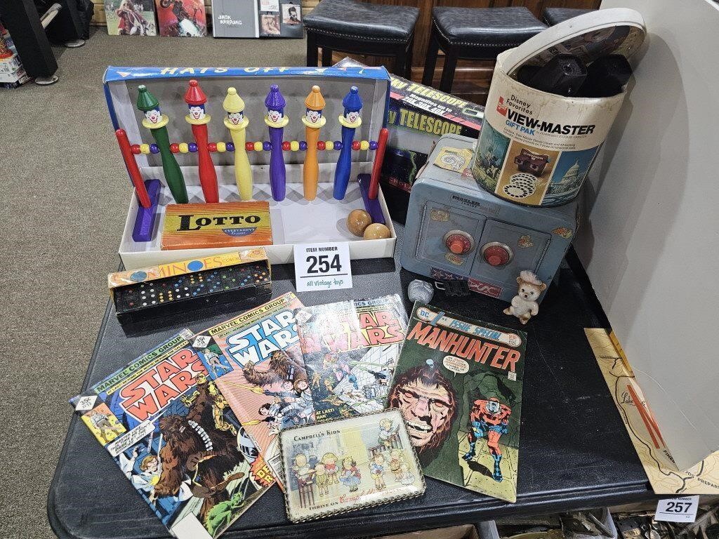 Vintage toys & comic books