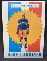 1960-61 Topps #44 Herb Gardiner Hockey Card