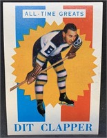 1960-61 Topps #26 Dit Clapper Hockey Card