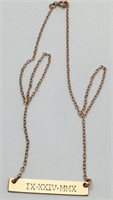 14k Gold Filled Necklace