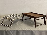 2 Folding Bed Tables