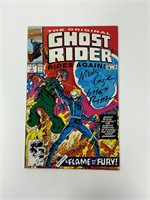 Autograph COA Ghost Rider #3 Comics