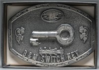Boston & Maine Railroad Switch Key Belt Buckle