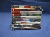 PSP game cases .