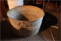 Galvanized Washtub