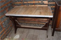 Wood Table w/Formica top