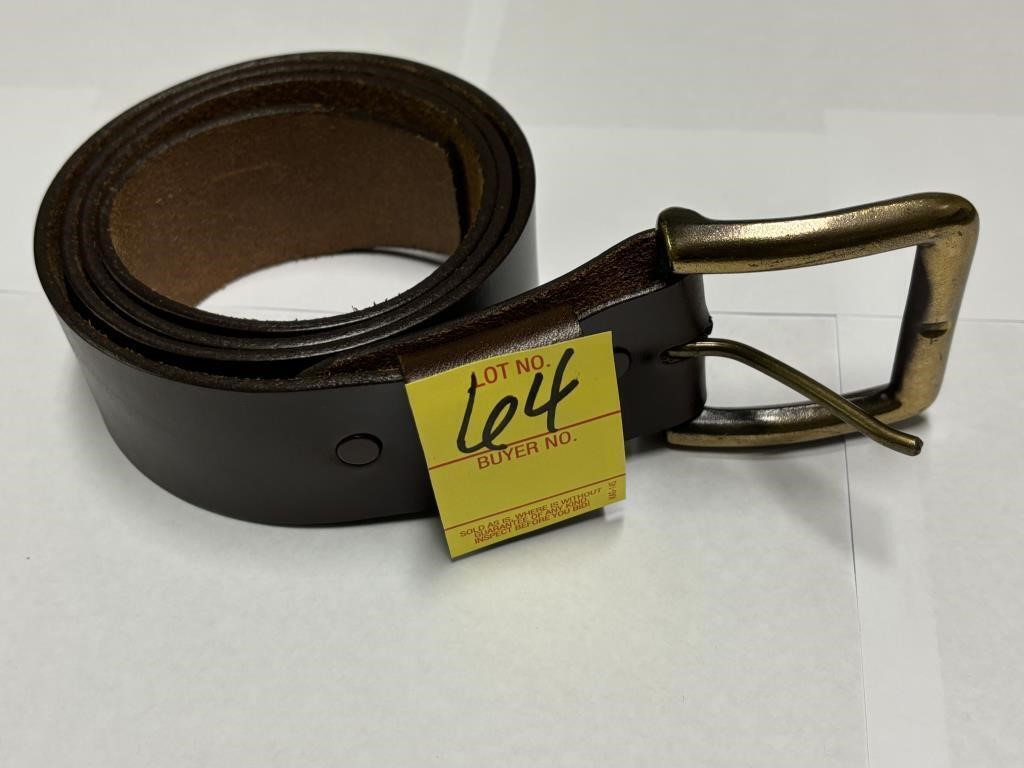 Leather Belt Size 38