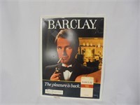 Barclay Cig Advertising Sign