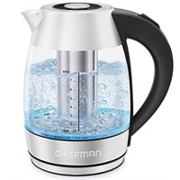 Chefman Easy-Steep Electric Tea Kettle with