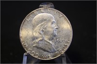 1960-D Franklin Silver Half Dollar