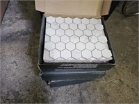 Carrara White Hexagon Tiles