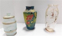 3 Misc. Size Vases