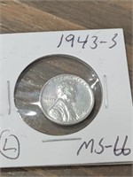1943-s Steel Wheat Penny