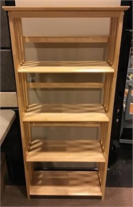 5-Tier Wood Bookshelf