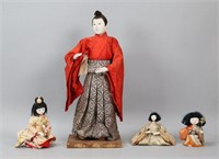 4 Japanese Dolls