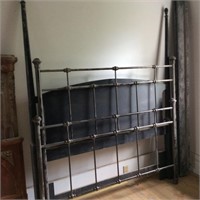 Bed Lot, Metal Frame, Headboard