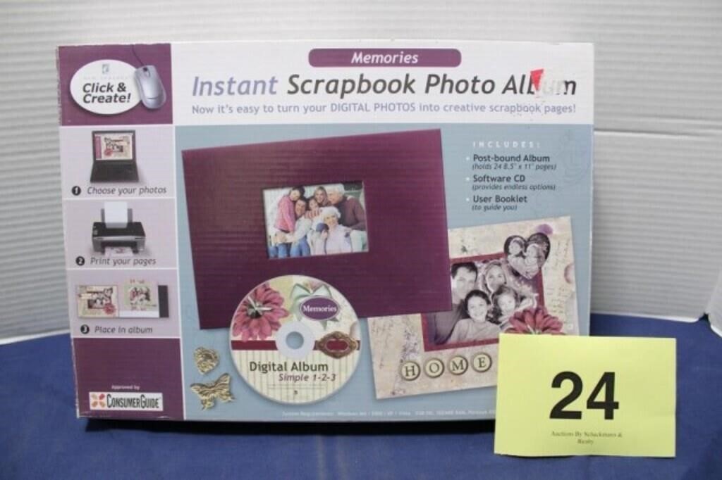 DIGITAL SCRAPBOOK PHOTO ALBUM