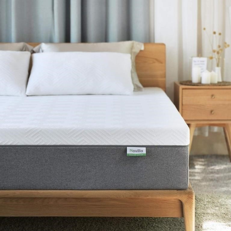 Novilla 10 Inch Gel Memory Foam Twin XL Mattress