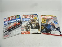 Lot of 3 Hot Rod Magazines