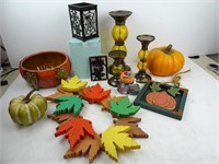 Lot of Misc. Fall/Halloween Décor - Partylite
