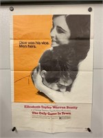 THE ONLY GAME IN TOWN - 1970 MOVIE POSTER - WARREN