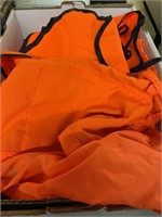 Orange hunting vests