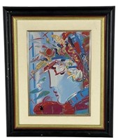 Blushing Beauty by Peter Max Franklin Mint Porcel