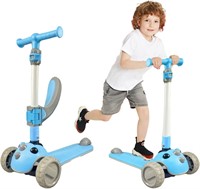 3 Wheel Kids Scooter  2-in-1 Removable Seat